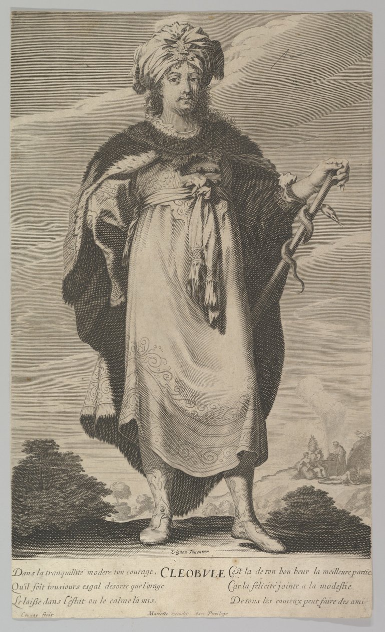 Cleobule, ca. 1639-40 od Jean Couvay