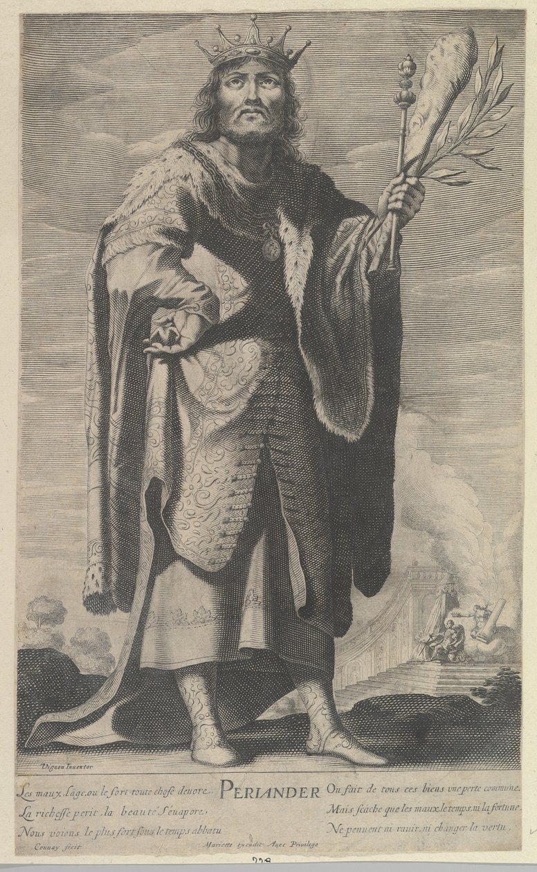 Periander, ca. 1639-40 od Jean Couvay