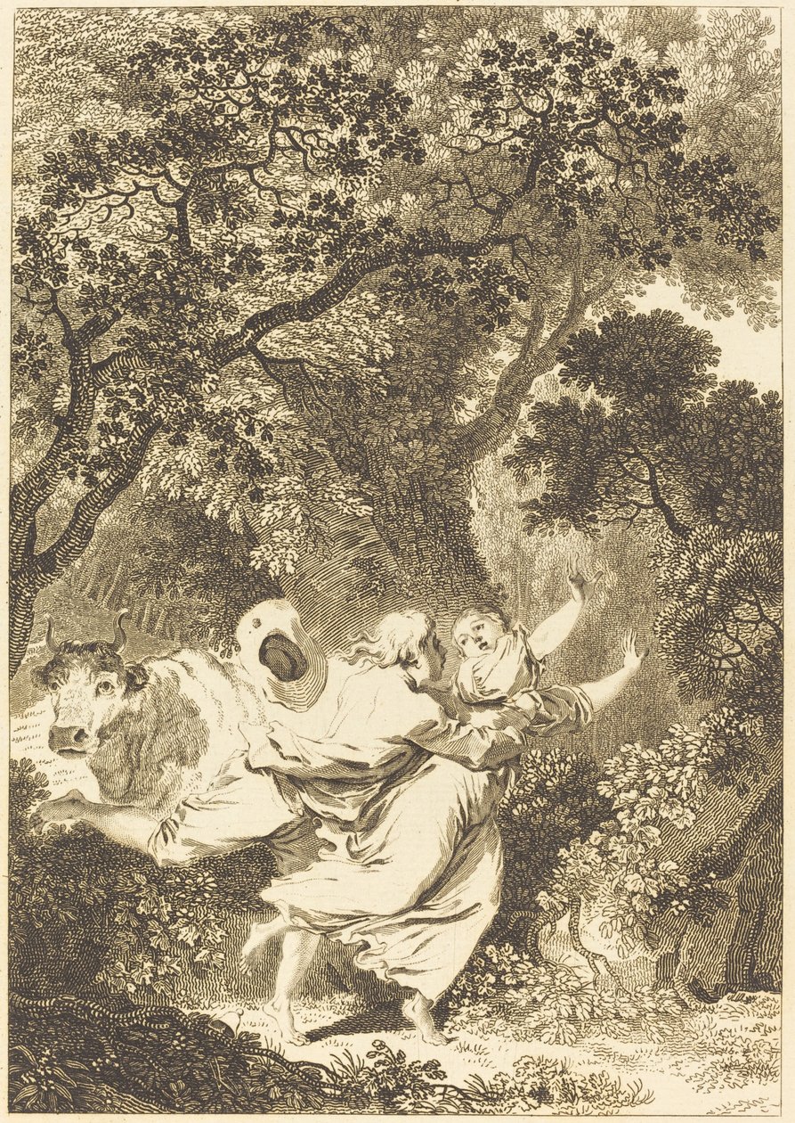 Zvonek od Jean Dambrun after Jean Honoré Fragonard