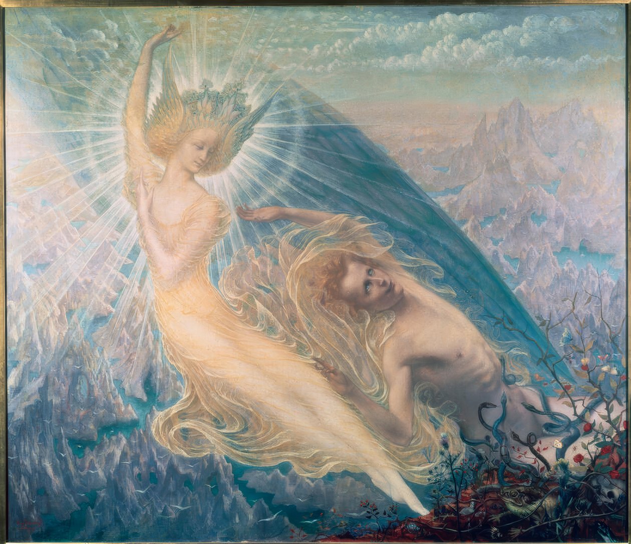 Anděl nádhery od Jean Delville