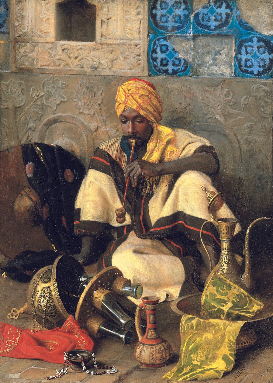 Arabský kuřák od Jean Discart