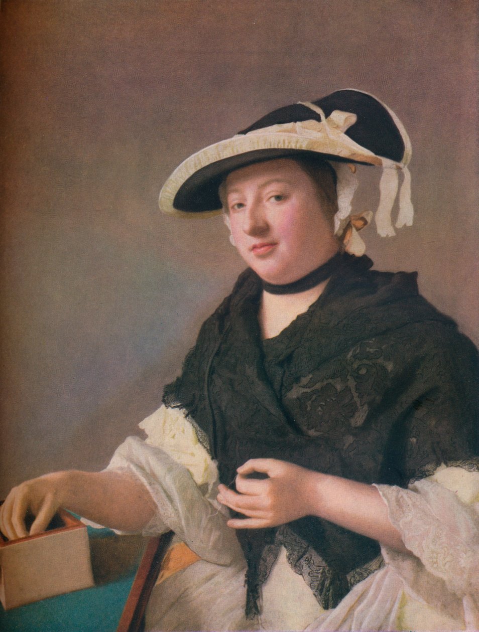 Lady Fawkener, c1760 od Jean Étienne Liotard