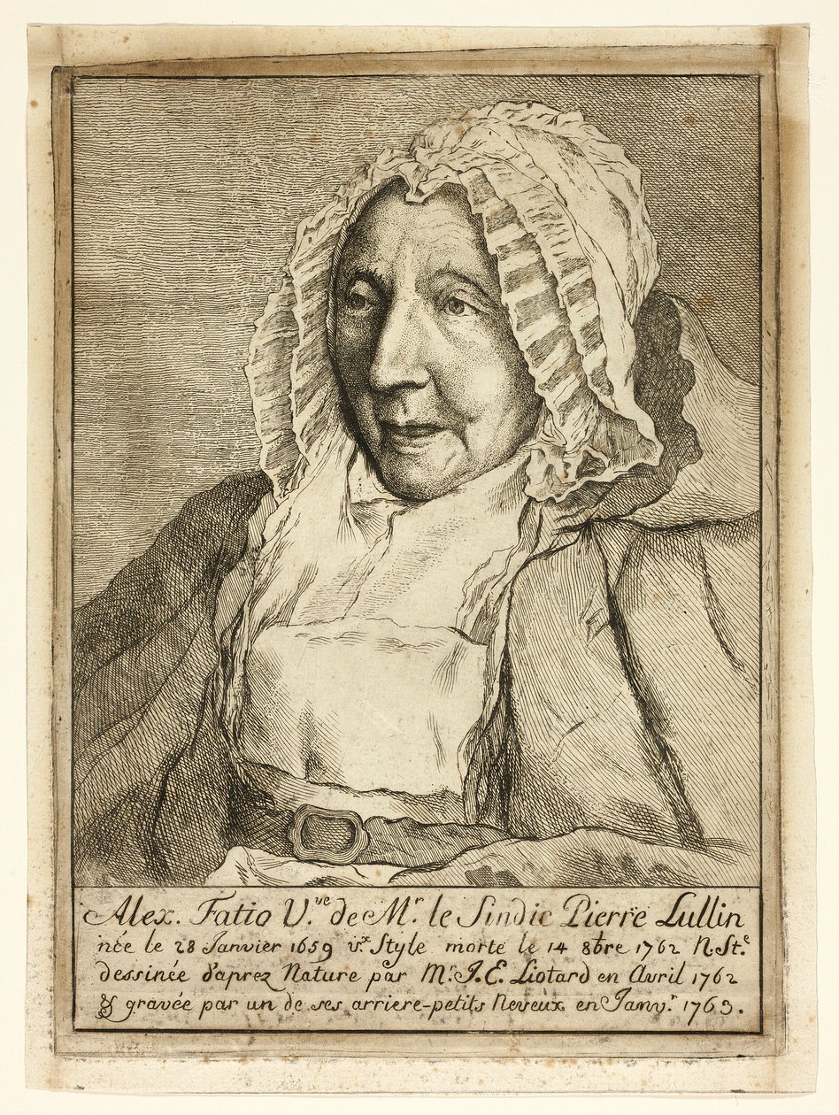 Madame Pierre Lullin-Fatio od Jean Étienne Liotard