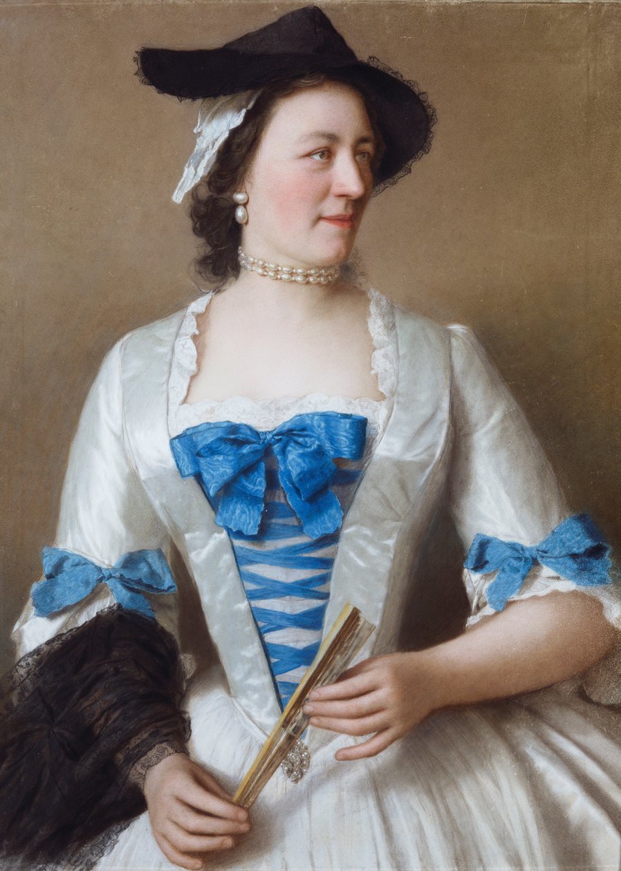 Portrét lady Tyrell od Jean Étienne Liotard