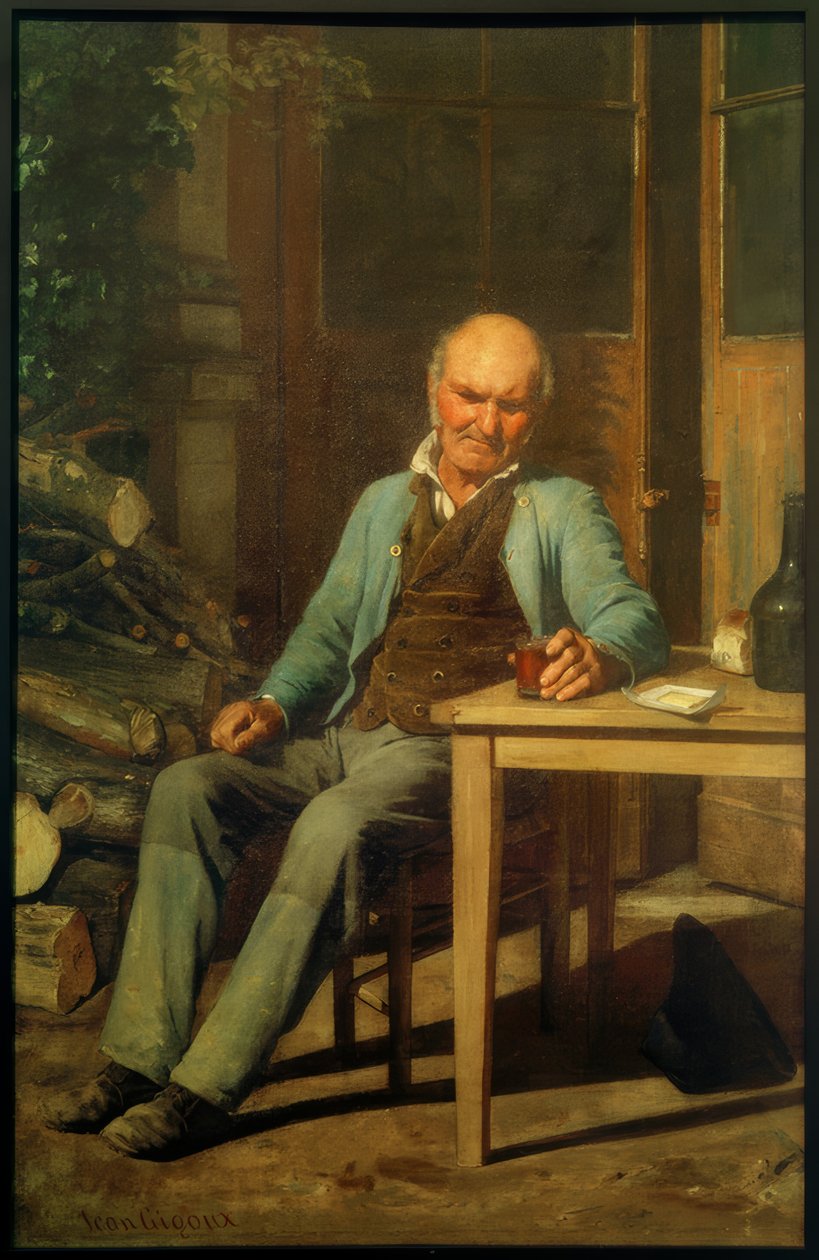 Starý Lecour od Jean Francois Gigoux