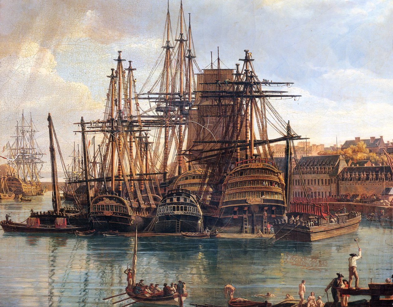 Brestský přístav od Jean Francois Hue