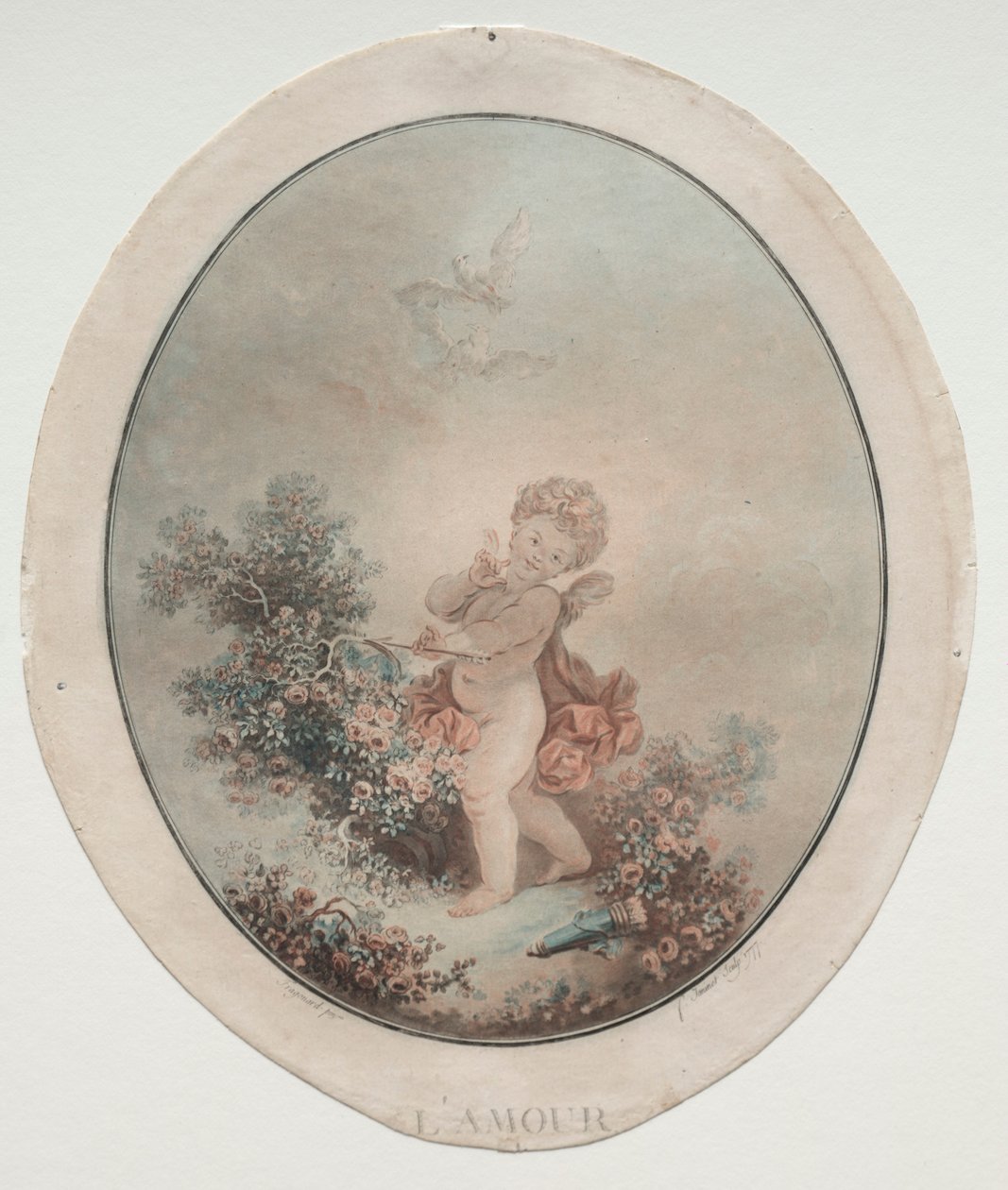 Amor, 1777. od Jean Francois Janinet