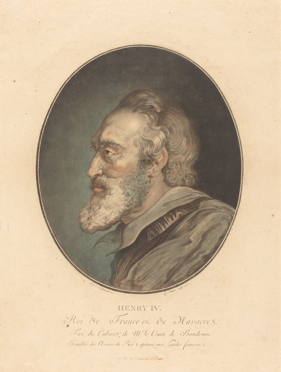 Jindřich IV, 1777. od Jean Francois Janinet