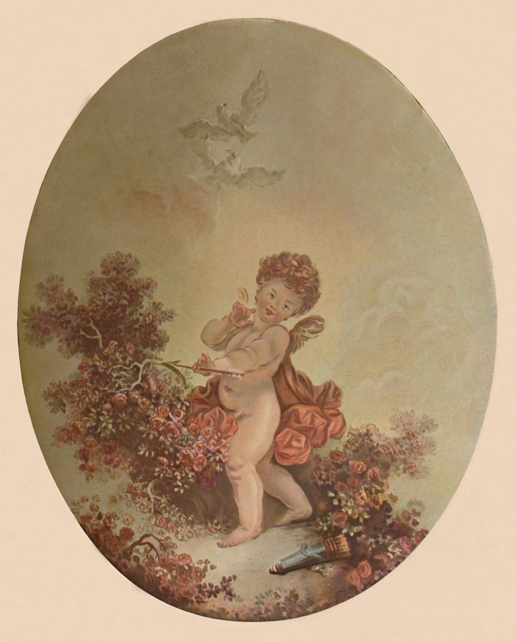 LAMour, Love, c1775, 1913 od Jean Francois Janinet