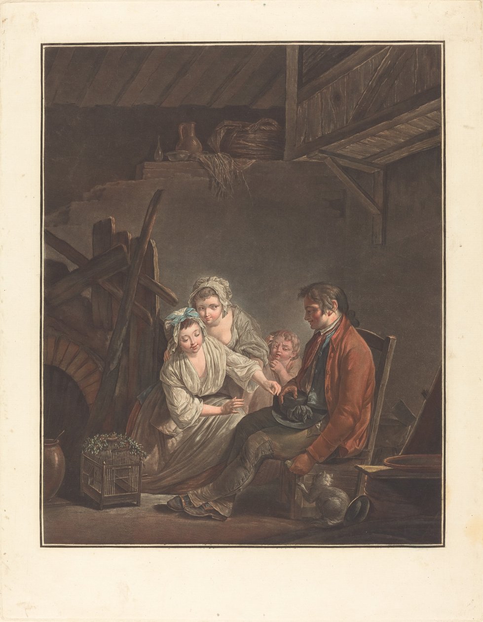 Soukromý pták. od Jean Francois Janinet