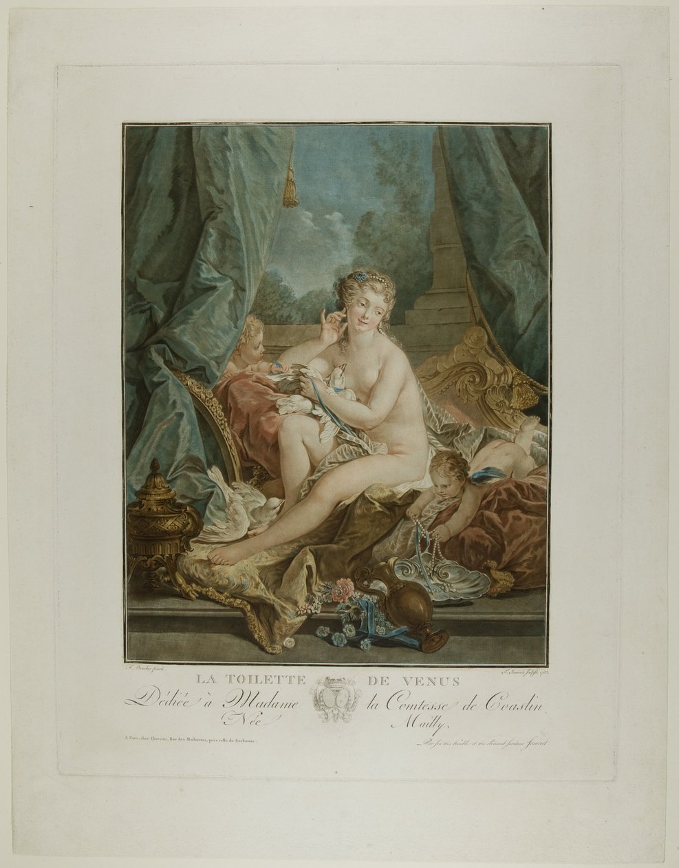 Venušina toaleta od Jean Francois Janinet