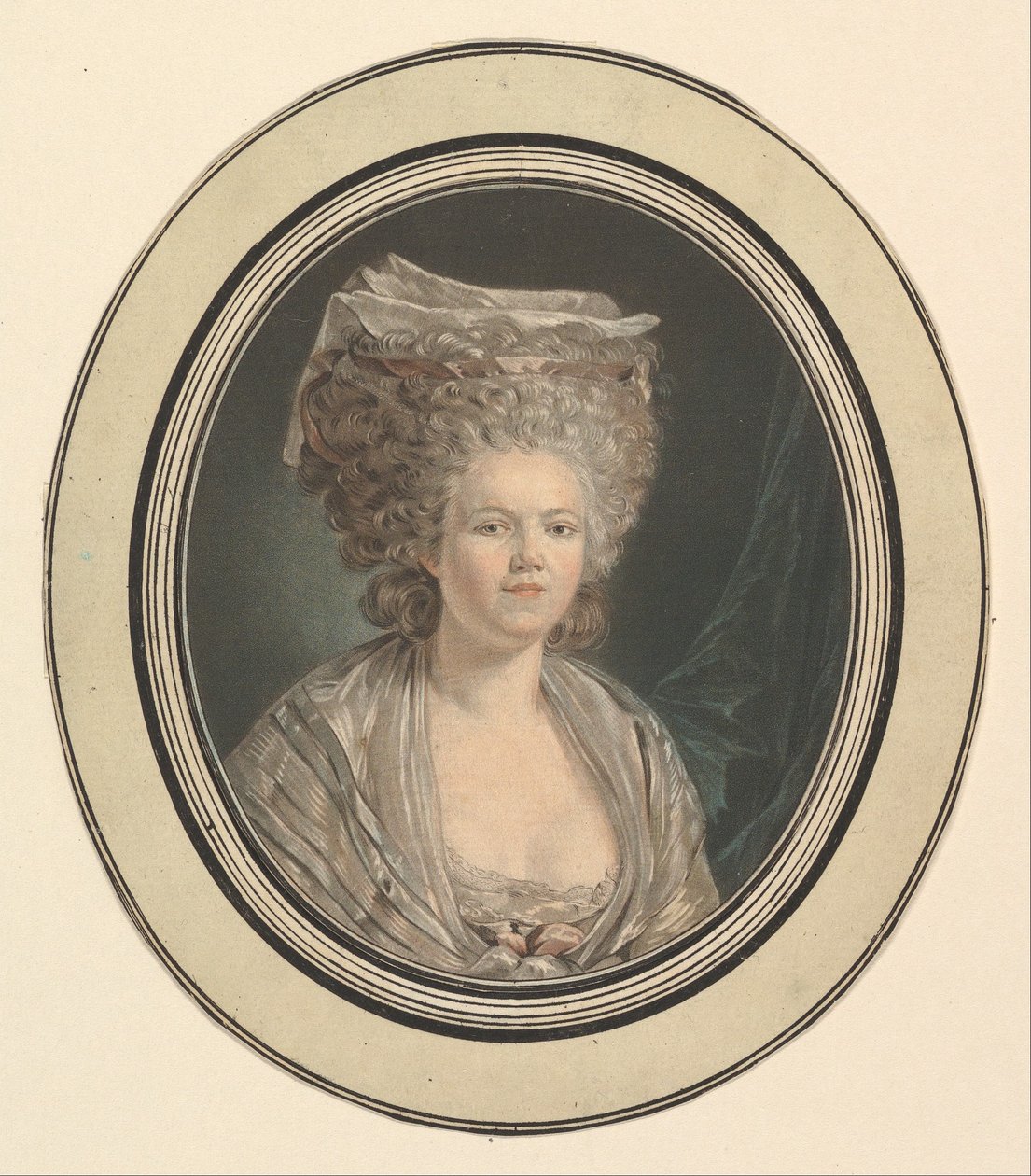 Mademoiselle Rose Bertin, švadlena Marie-Antoinette.n.d. od Jean Francois Janinet