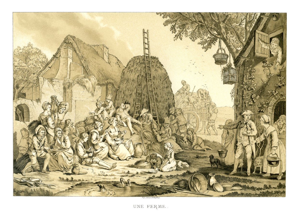 Farma, 1885. od Jean Francois Janinet