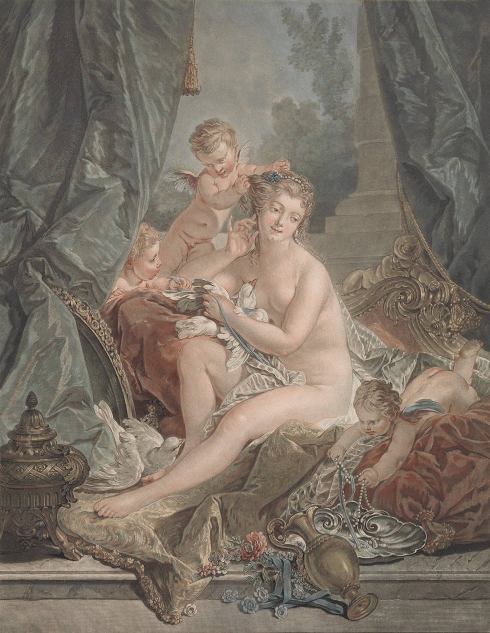 Záchod Venuše, 1783. od Jean Francois Janinet