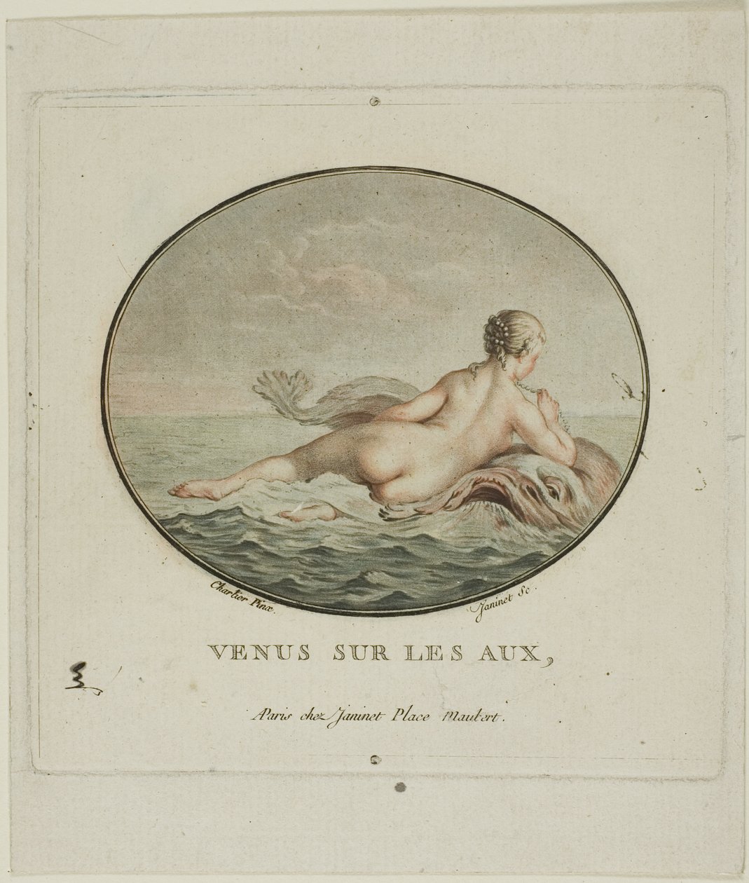 Venus Sur Les Aux od Jean Francois Janinet