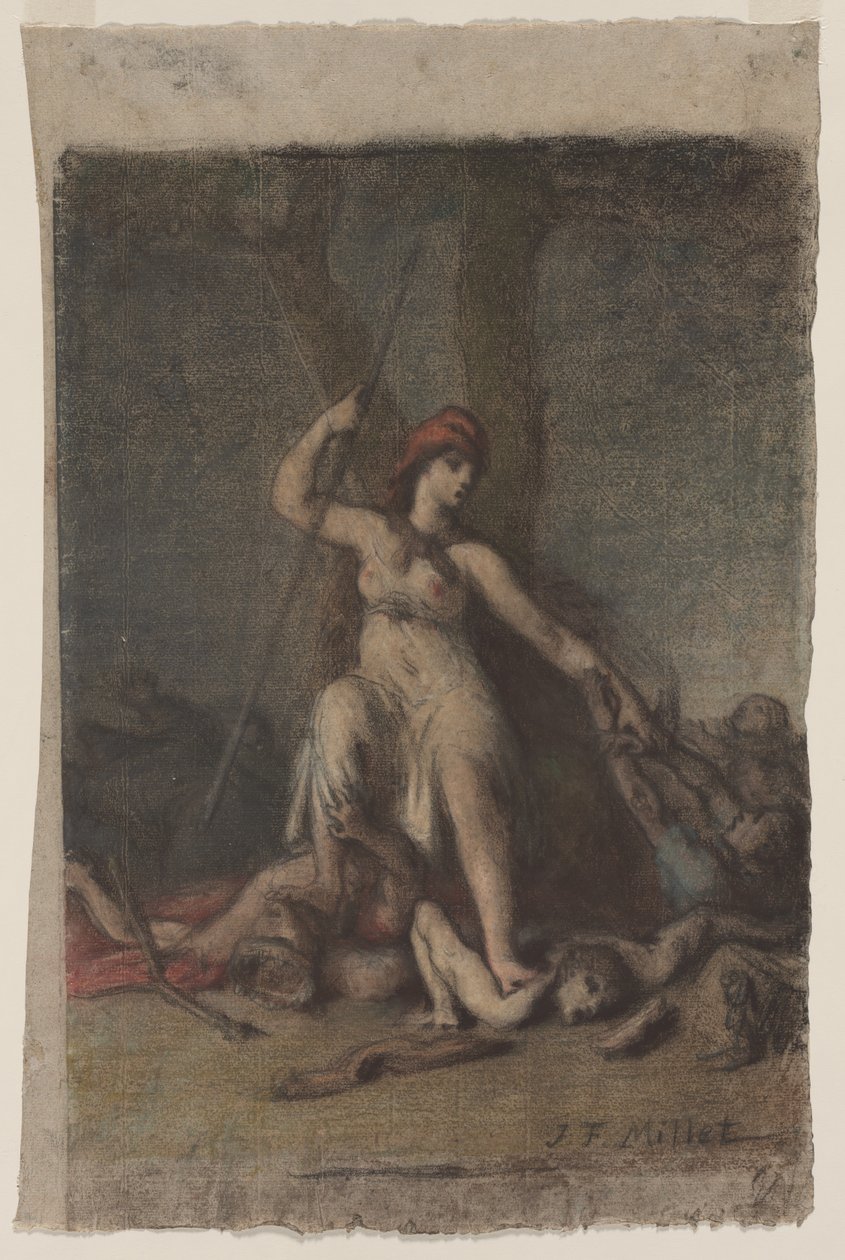 Liberty, pravděpodobně 1848. od Jean Francois Millet