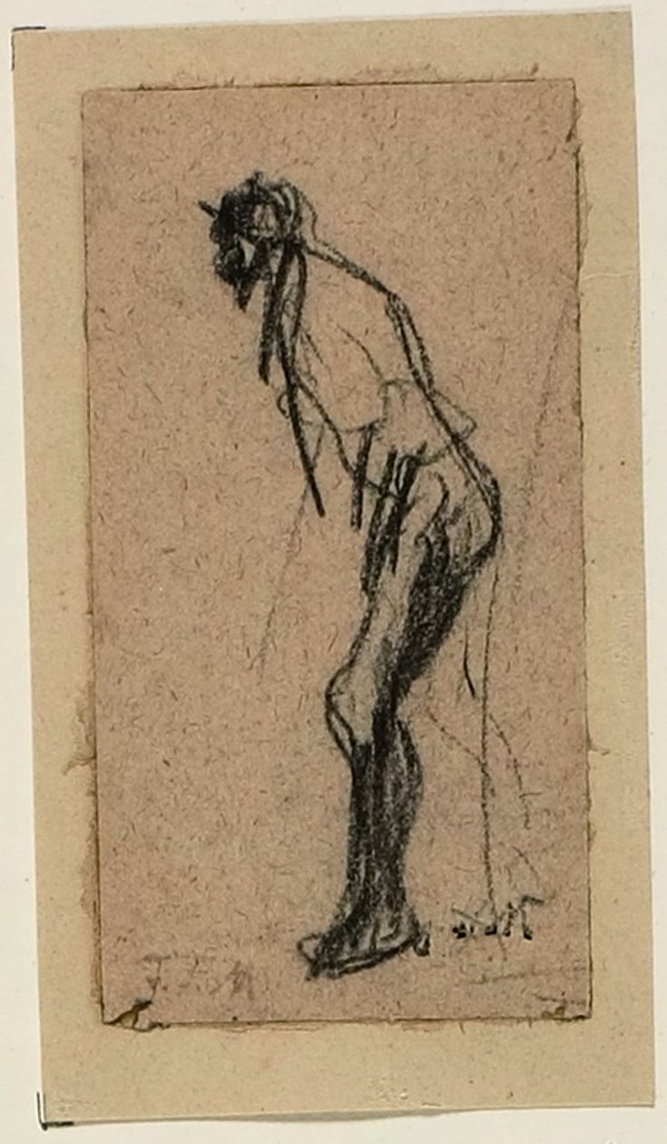 Stojící postava od Jean Francois Millet