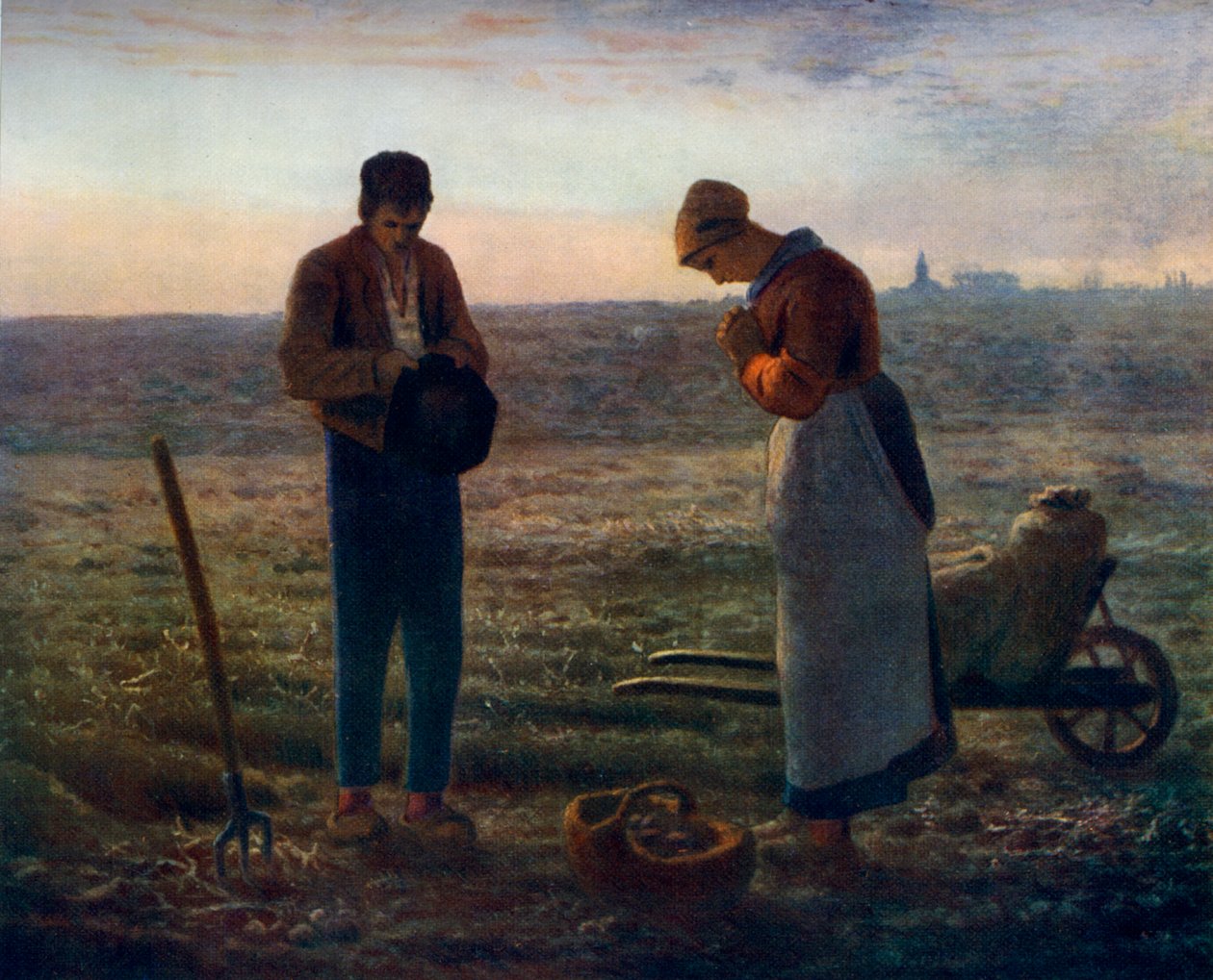 Angelus, 1857-1859, 1912. od Jean Francois Millet