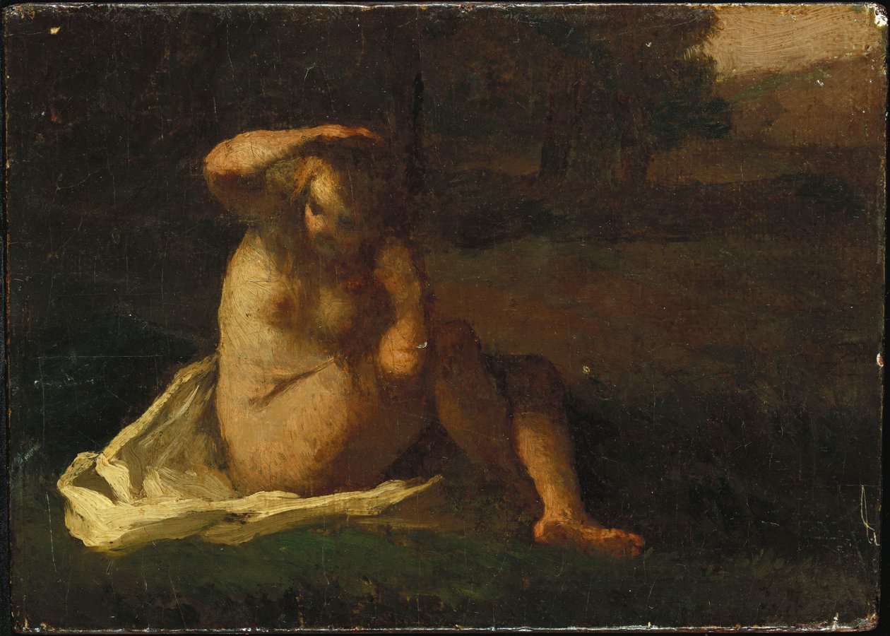 Lázeň od Jean Francois Millet