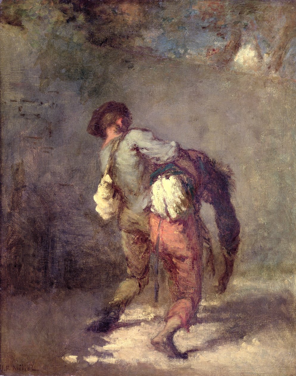Dobrý samaritán od Jean Francois Millet