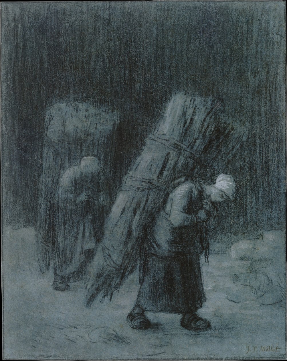 Ženy nesoucí větvičky, ca. 1858. od Jean Francois Millet