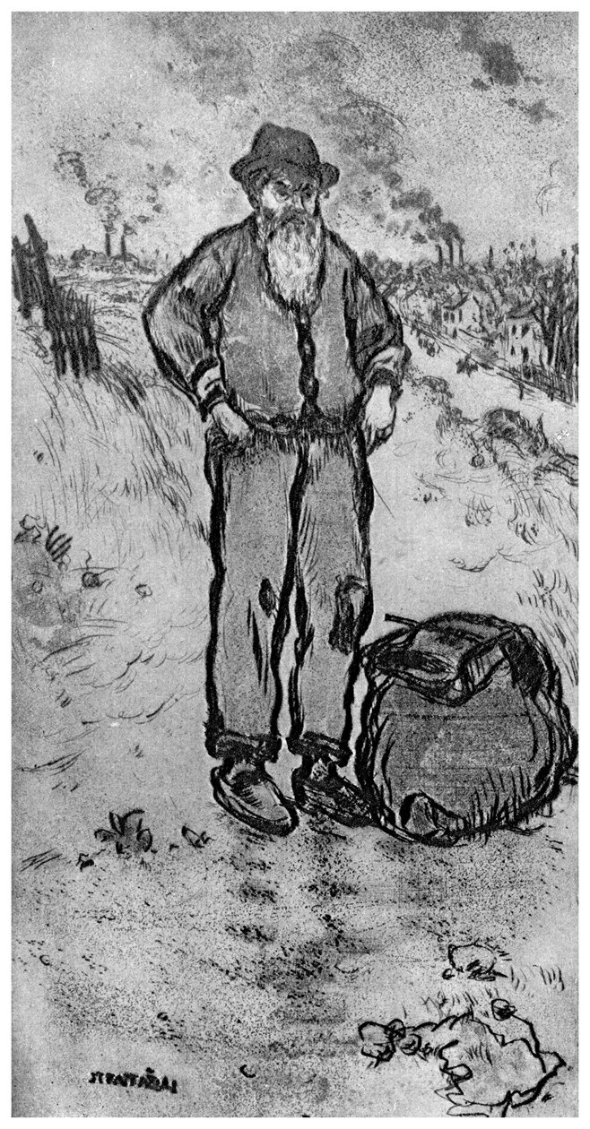 Le Chemineau, c1870-1920 1924 od Jean Francois Raffaelli