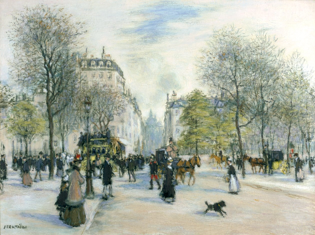 Paříž, 1900 od Jean Francois Raffaelli