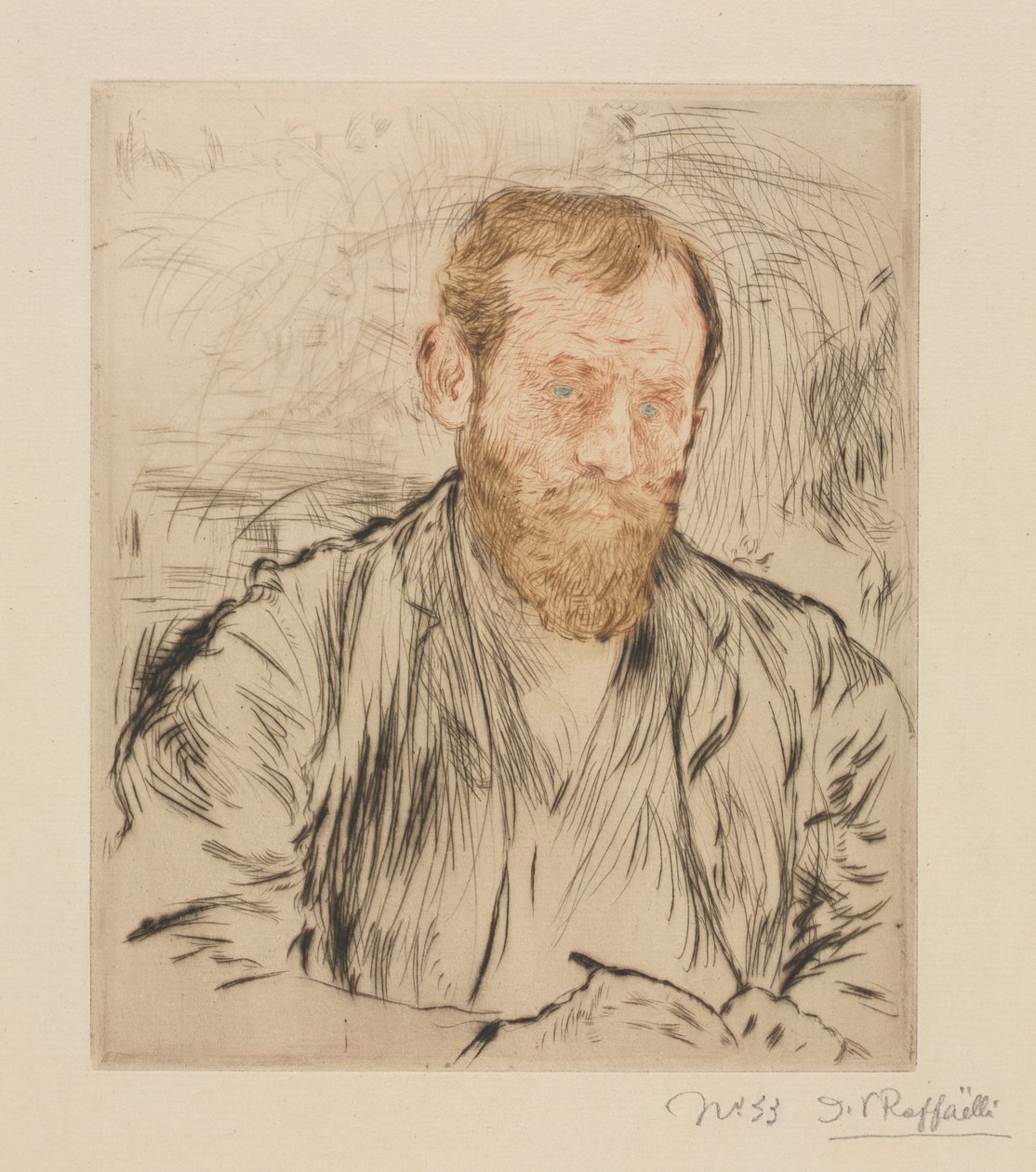 Autoportrét, 1893. od Jean Francois Raffaelli