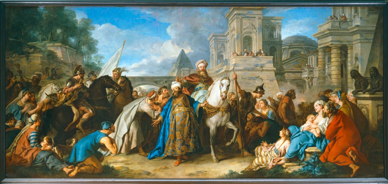 Triumf Mordechaje ... od Jean François de Troy