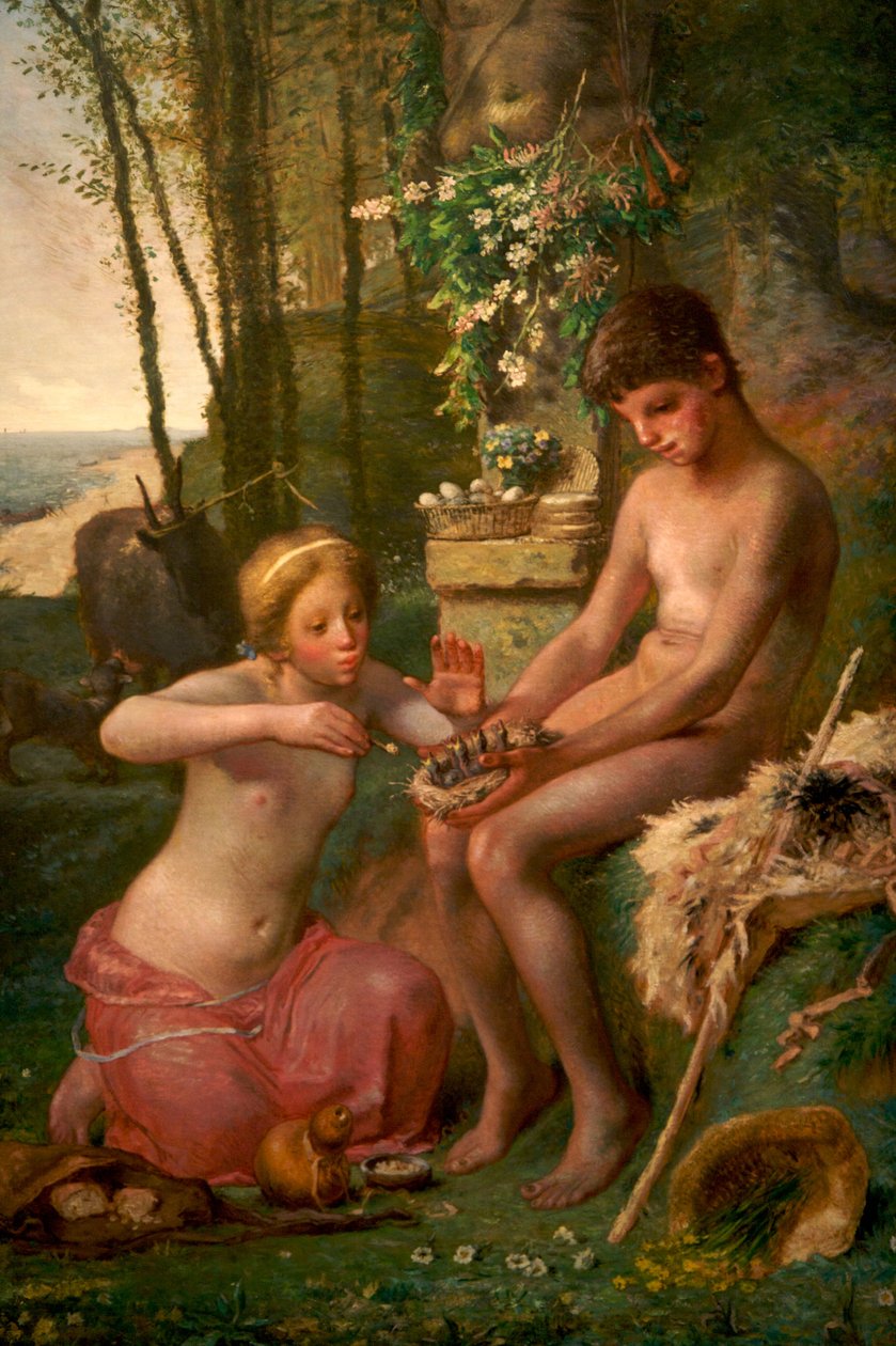 Jaro (Daphnis a Chloë) od Jean Francois Millet