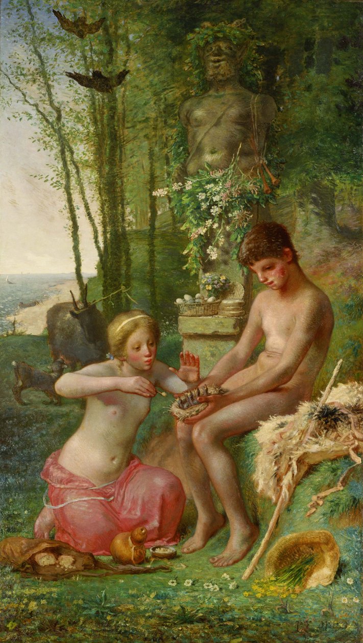 Jaro (Daphnis a Chloë) od Jean Francois Millet