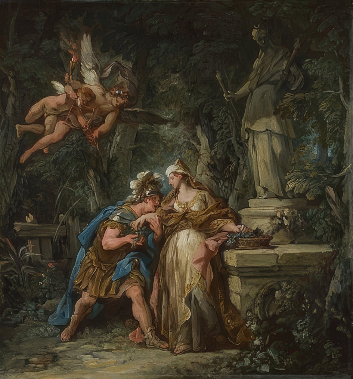 Jason a Médea. 1742-43 od Jean François de Troy