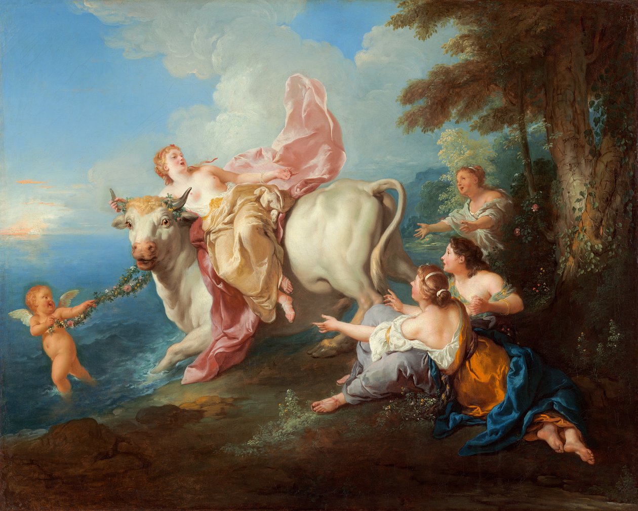 Únos Evropy od Jean François de Troy
