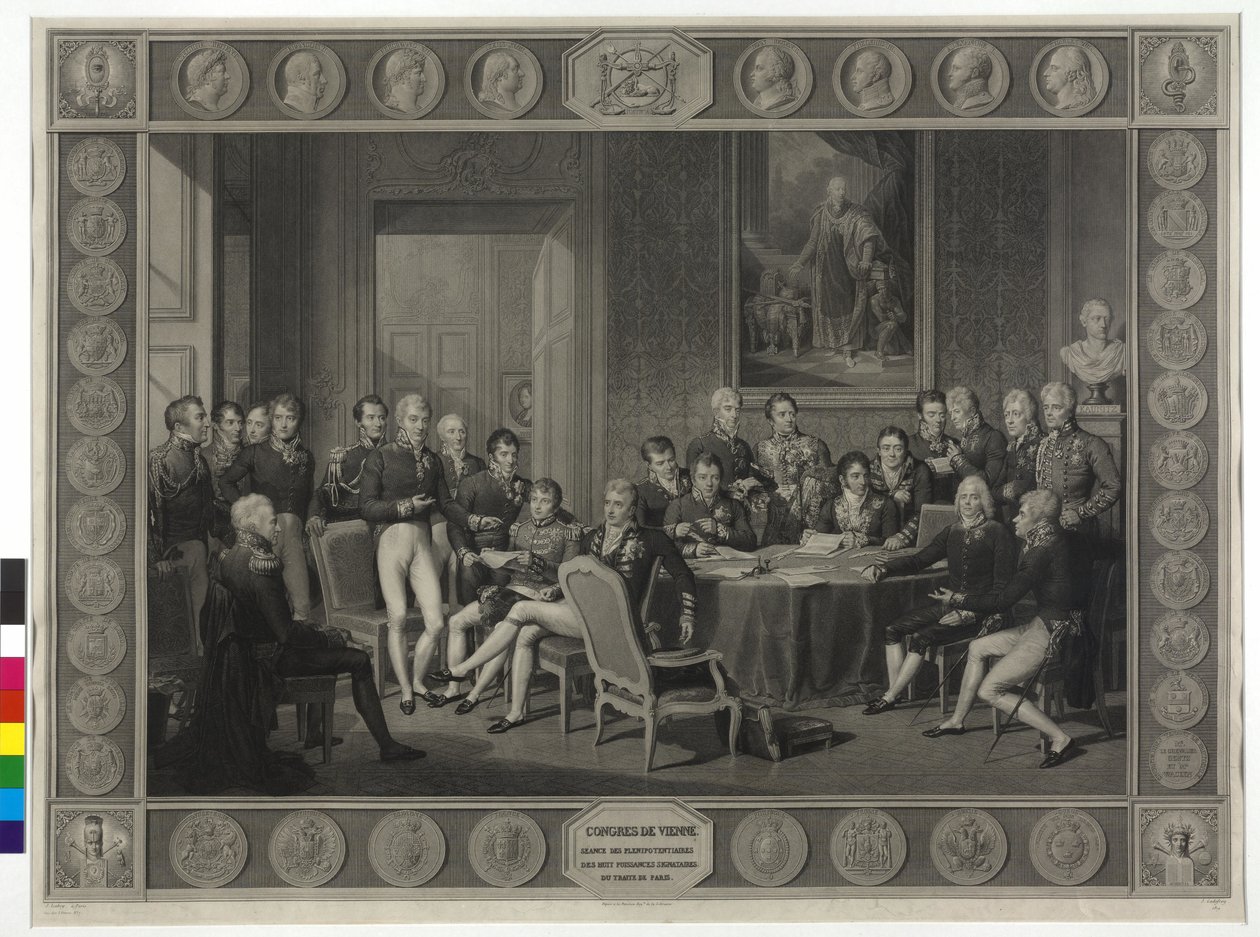 Vídeňský sjezd 1814 / 1815 od Jean Godefroy