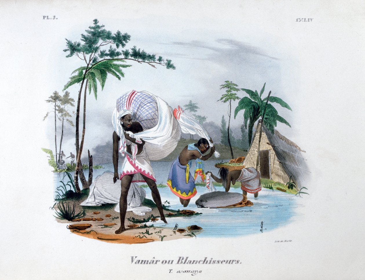 Launderers, 1828 od Jean Henri Marlet