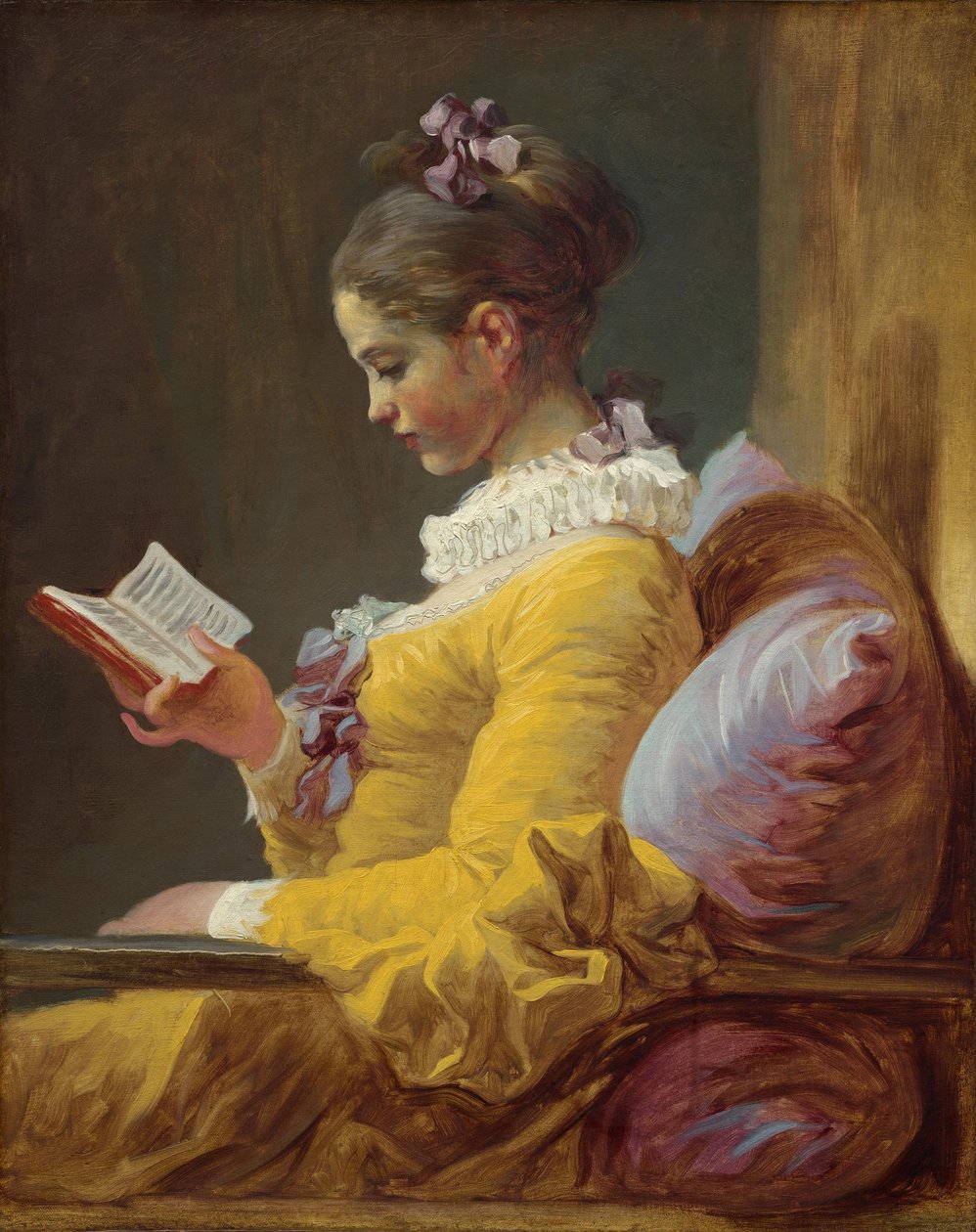 Čtení ženy od Jean Honore Fragonard