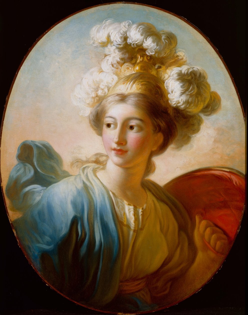 Bohyně Minerva od Jean Honore Fragonard