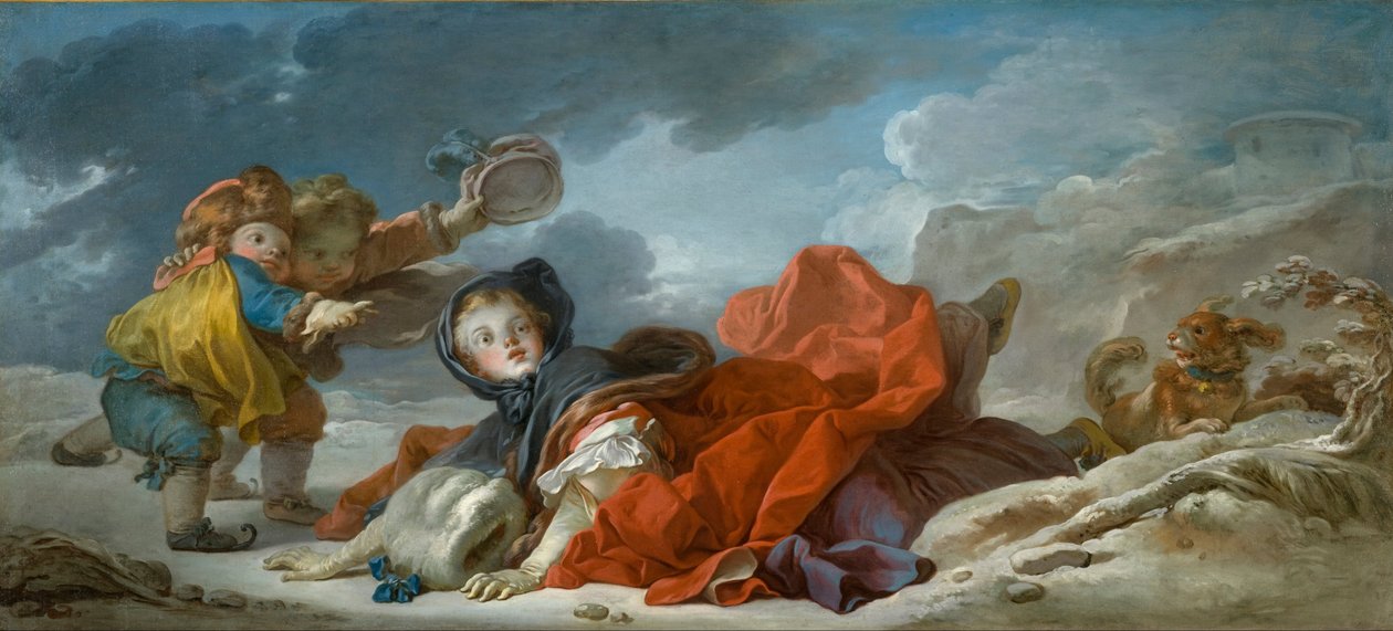Zimní od Jean Honore Fragonard