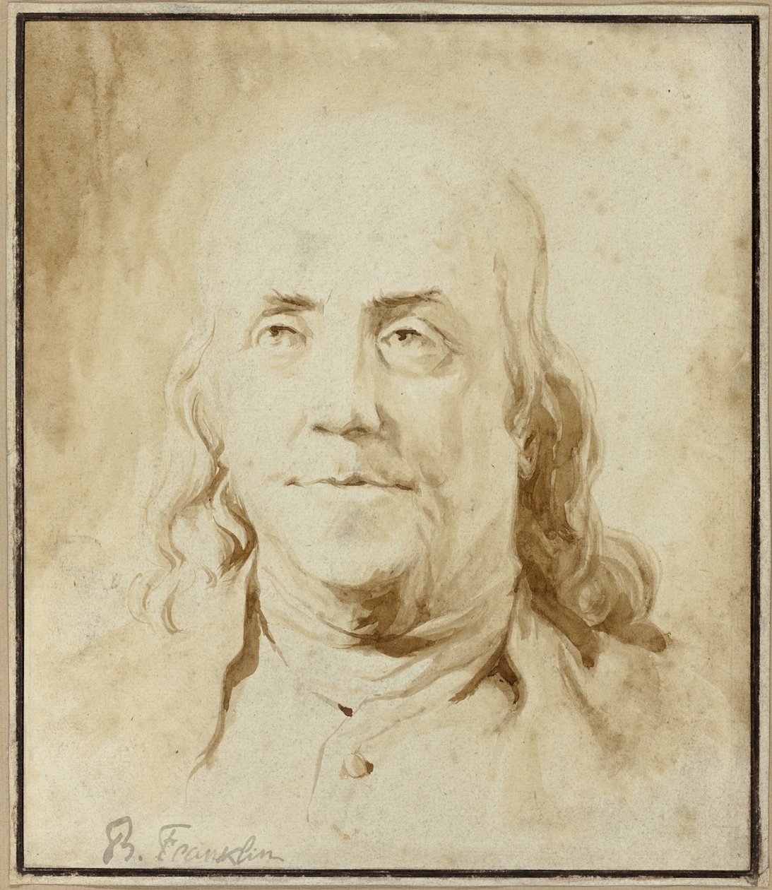 Benjamin Franklin od Jean Honore Fragonard