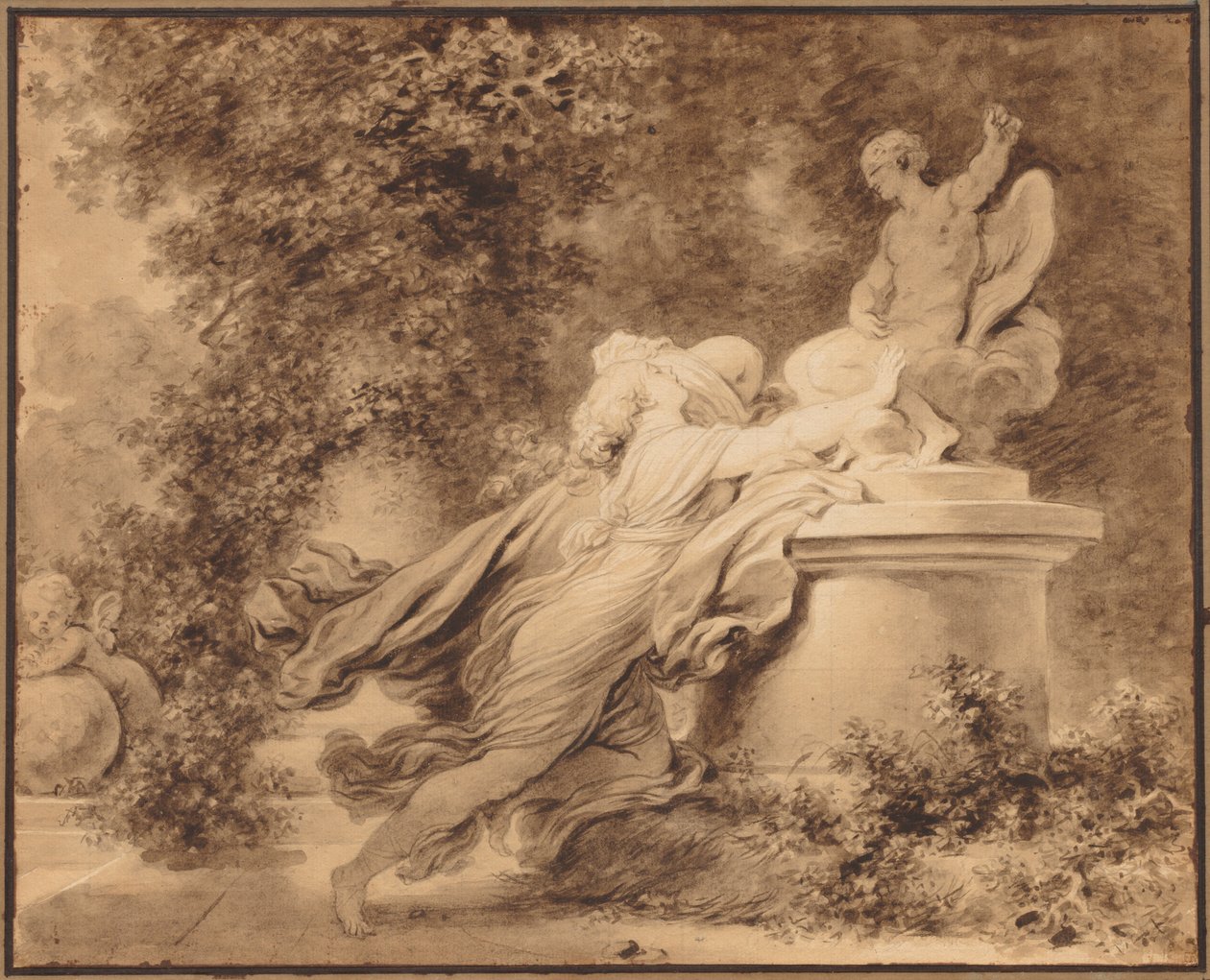 Vzývání lásky, c. 1781. od Jean Honore Fragonard