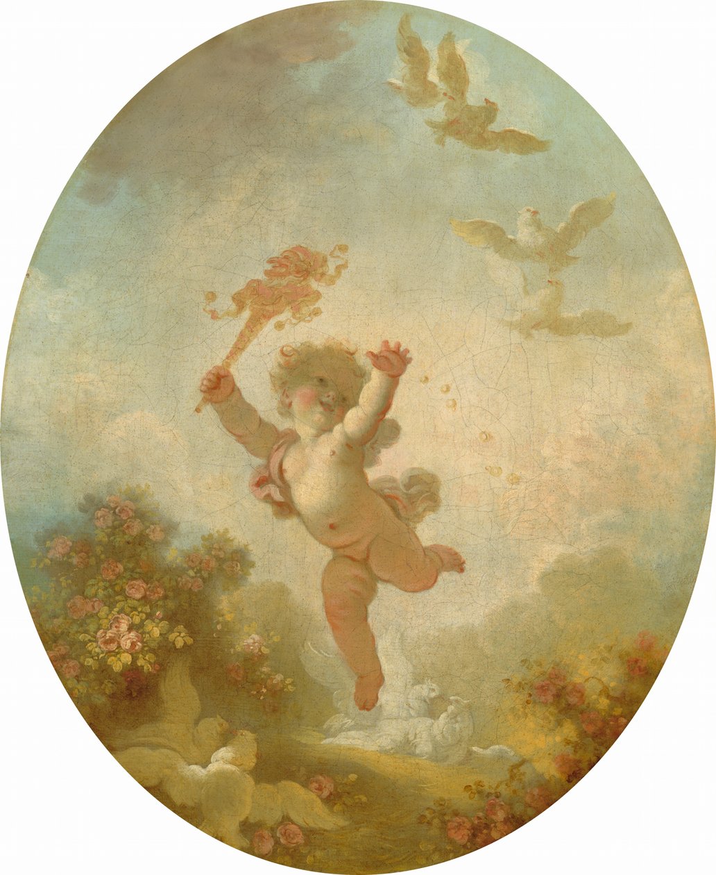 Láska jako hloupost od Jean Honore Fragonard