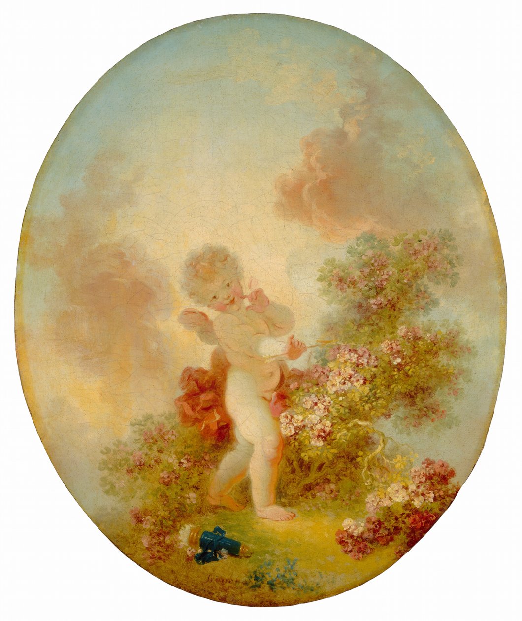 Love the Sentinel, c. 17731776. od Jean Honore Fragonard