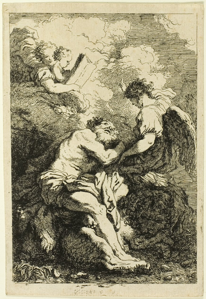 Svatý Jeroným od Jean Honore Fragonard
