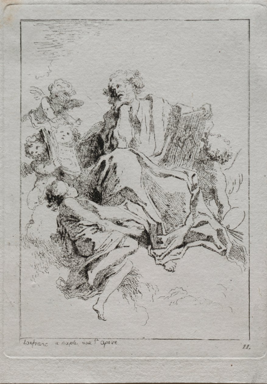 Svatý Lukáš od Jean Honore Fragonard