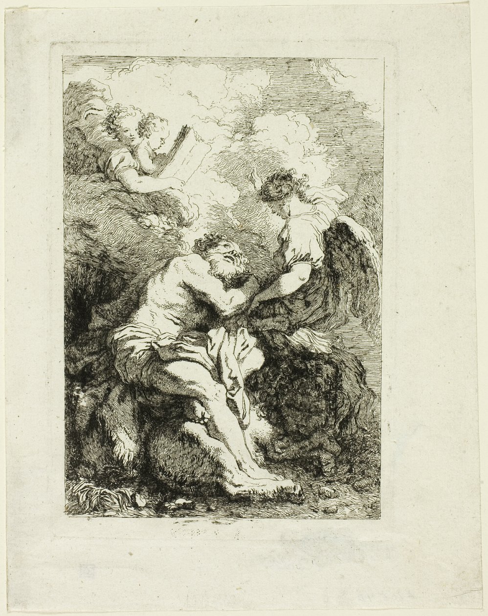 Svatý Jeroným od Jean Honore Fragonard