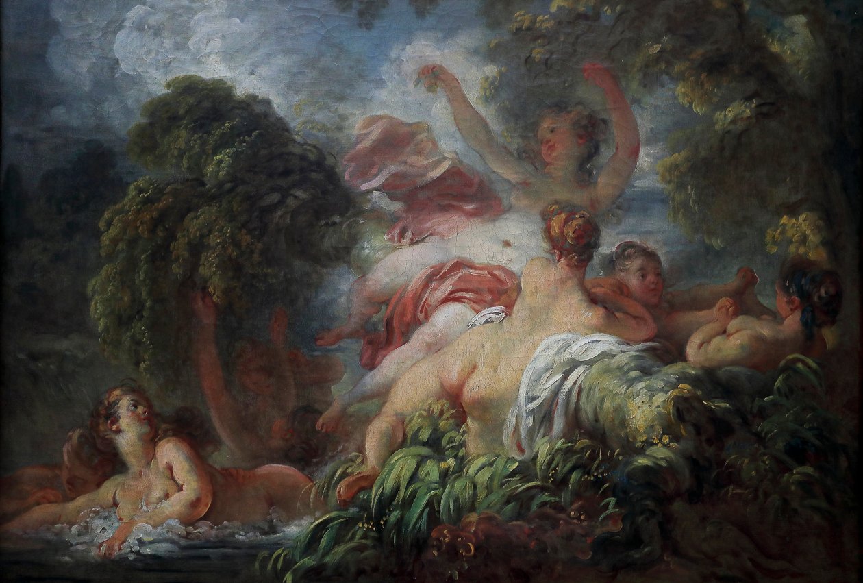 The Bathers od Jean Honore Fragonard