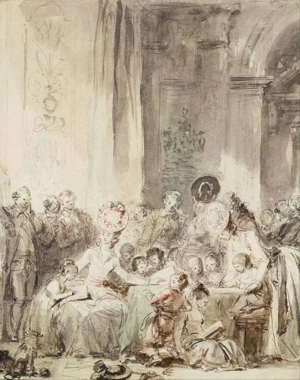 Konkurence od Jean Honore Fragonard