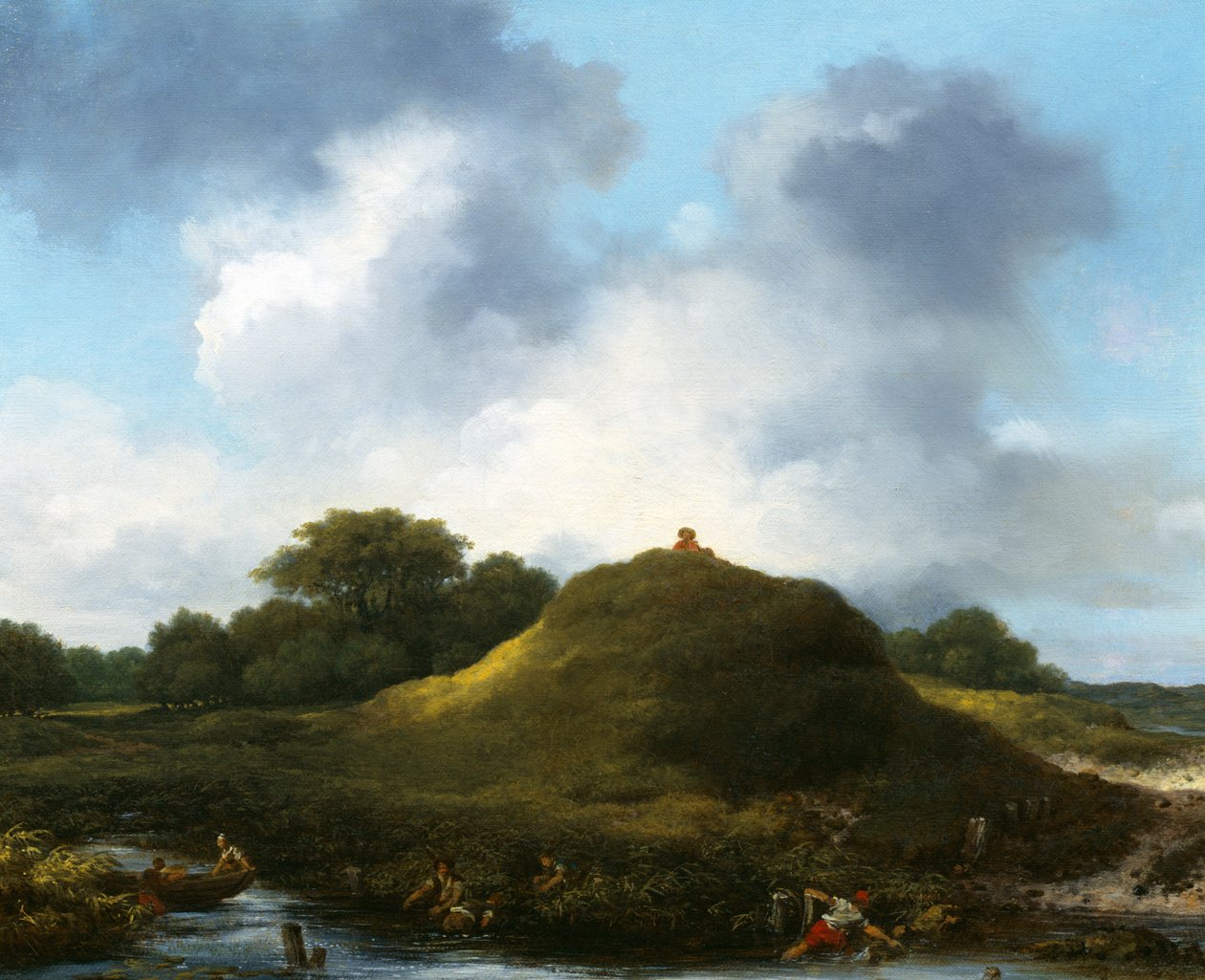 The Hill, 1761-65 od Jean Honore Fragonard