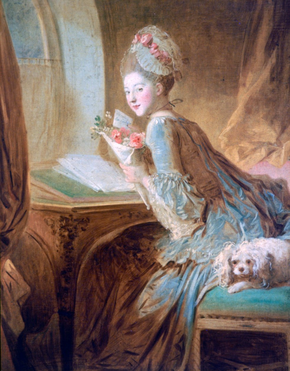 Milostný dopis, c1770 od Jean Honore Fragonard