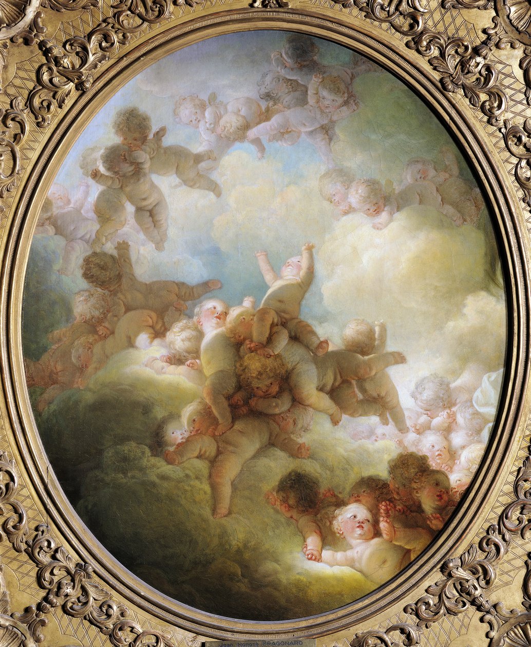 The Swarm of Cupids, c.1767 od Jean Honore Fragonard